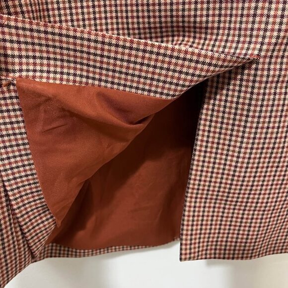 A New Day NWT Boyfriend Micro-Check Single Button Plaid Blazer [size XL] - Picture 7 of 9